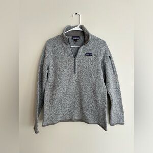 Patagonia Better Sweater Gray Marled Pullover